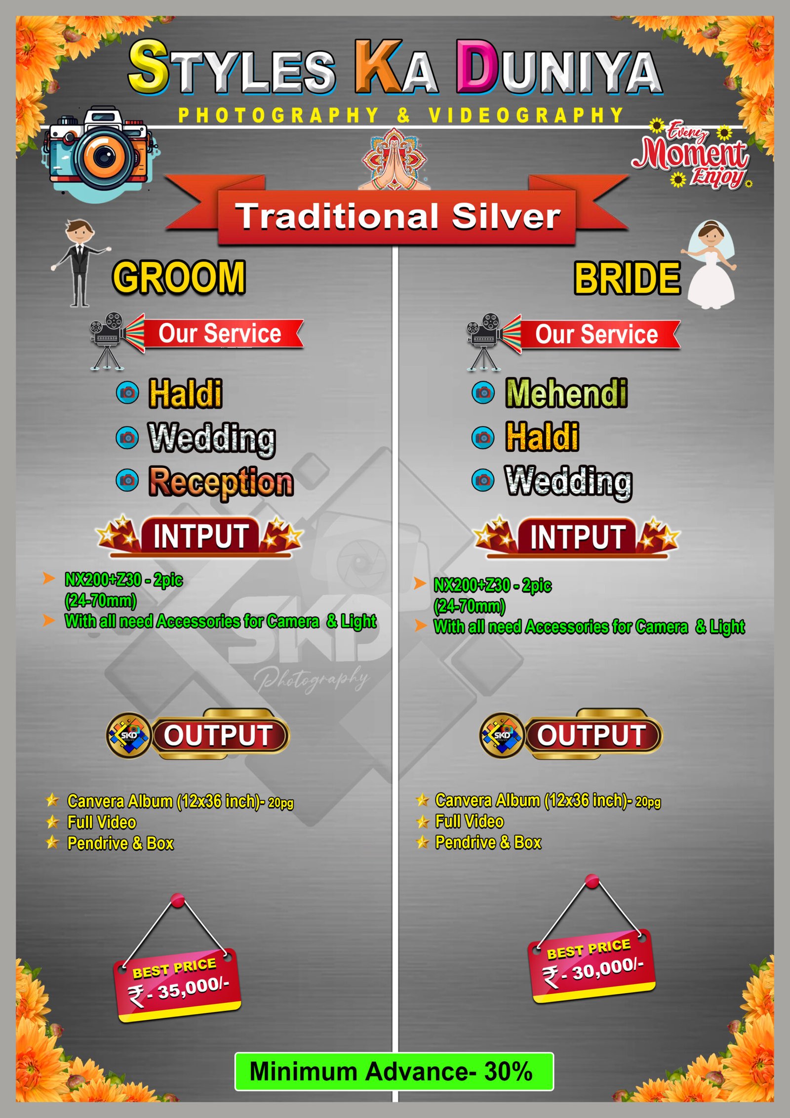 Groom Traditional Silver Package - Image 2